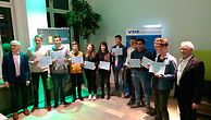 Stolze Vertreter der 10 Endrunden-Gruppen beim Technikpreis 2018 | VDE Rhein-Ruhr